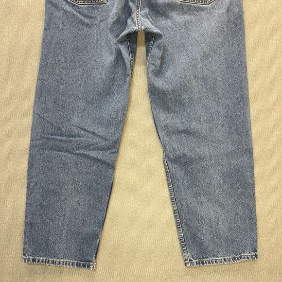 Vintage Levis 550 Jeans Men's 38x30 Relaxed Fit Straight Leg Blue Denim - Picture 11 of 16